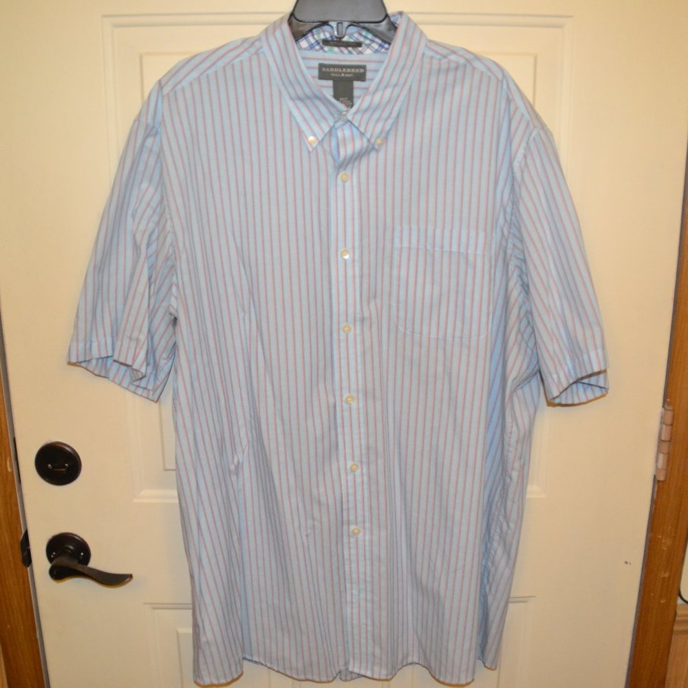 Saddlebred 2XL button down short sleeve shirt